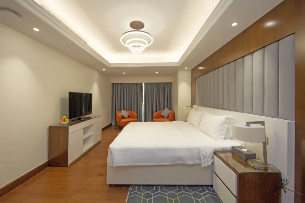 Bedroom at Number One Tower